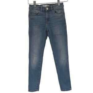 Zara Skinny jeans sz 7 adjustable waist tabs